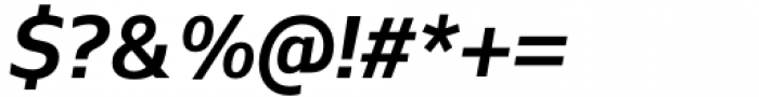 Nauman Neue Sm Condensed Semi Bold Italic Font OTHER CHARS