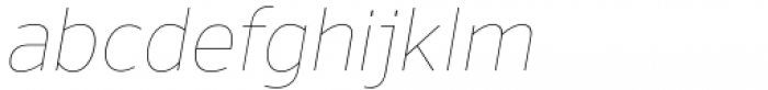 Nauman Neue Sm Condensed Thin Italic Font LOWERCASE