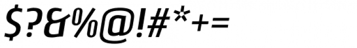 Nautikka DemiBold Italic Font OTHER CHARS