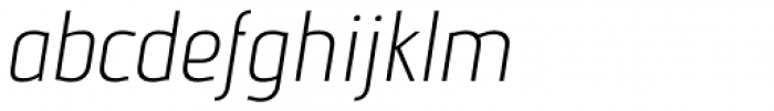 Nautikka Light Italic Font LOWERCASE
