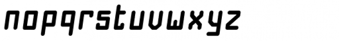 Nautilo Bold Oblique Font LOWERCASE