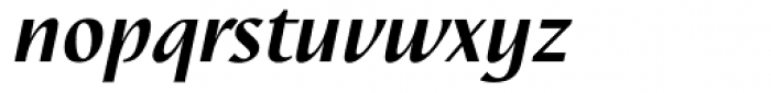 Nautilus Bold Italic Font LOWERCASE