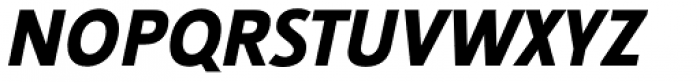 Nautilus Monoline Pro Black Italic Font UPPERCASE
