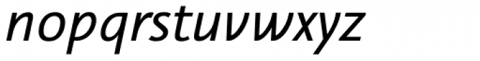 Nautilus Monoline Pro Italic Font LOWERCASE
