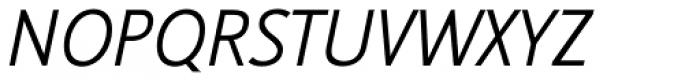Nautilus Monoline Pro Light Italic Font UPPERCASE