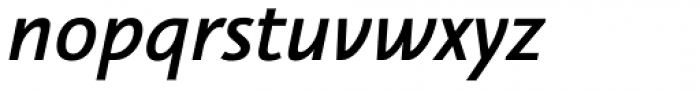 Nautilus Monoline Pro Medium Italic Font LOWERCASE