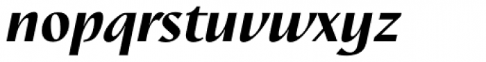 Nautilus Text Pro Black Italic Font LOWERCASE