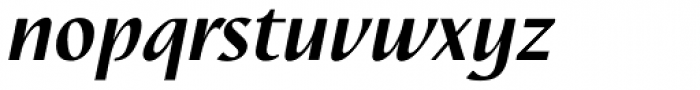 Nautilus Text Pro Bold Italic Font LOWERCASE