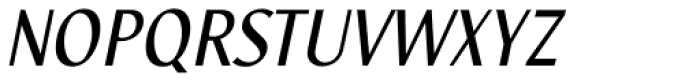 Nautilus Text Pro Italic Font UPPERCASE