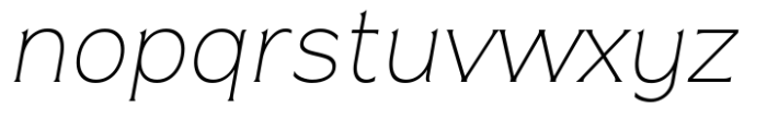 Naveid Oblique Variable Font LOWERCASE