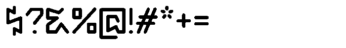 Navex Medium Font OTHER CHARS