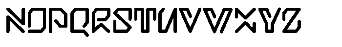 Navex Medium Font UPPERCASE
