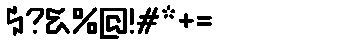 Navex Semi Bold Font OTHER CHARS
