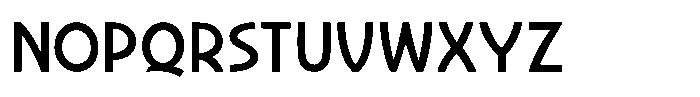Navida Bold Font UPPERCASE