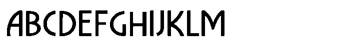 Navida Medum Font UPPERCASE