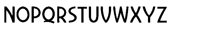 Navida Medum Font UPPERCASE