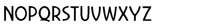 Navida Regular Font UPPERCASE