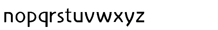 Navida Regular Font LOWERCASE