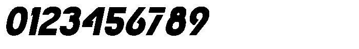 Navigable Black Condensed Italic Font OTHER CHARS