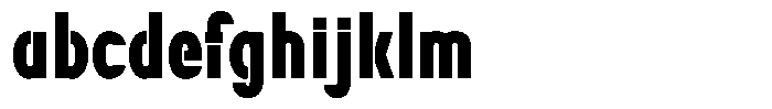 Navigable Black Nr FONT