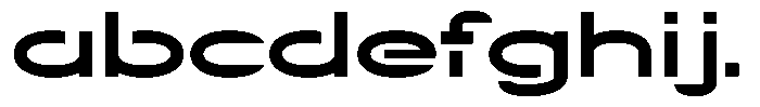 Navigable Black Wd FONT