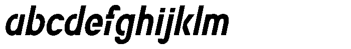 Navigable Bold Condensed Italic FONT