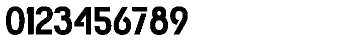 Navigable Bold Condensed Font OTHER CHARS