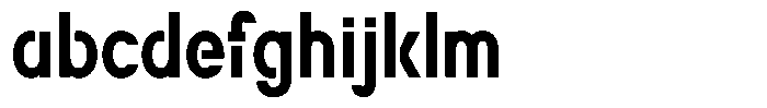 Navigable Bold Condensed FONT