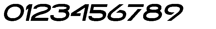 Navigable Bold Ex Italic Font OTHER CHARS