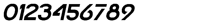 Navigable Bold Italic Font OTHER CHARS