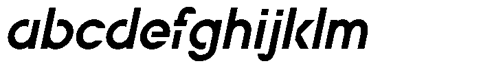 Navigable Bold Italic FONT