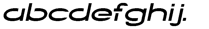 Navigable Bold Wd Italic FONT