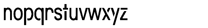 Navigable Cn Font LOWERCASE
