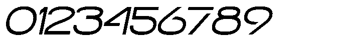 Navigable Ex Italic Font OTHER CHARS