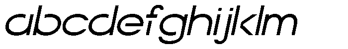 Navigable Ex Italic FONT