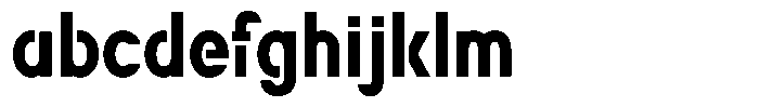 Navigable Extra Bold Condensed FONT