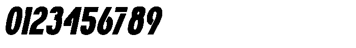 Navigable Extra Bold Nr Italic Font OTHER CHARS