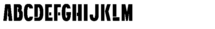 Navigable Extra Bold Nr Font UPPERCASE