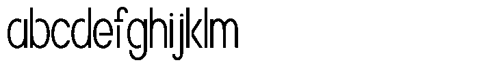 Navigable Extra Light Condensed FONT