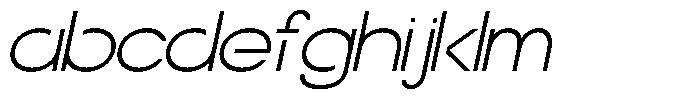 Navigable Extra Light Ex Italic FONT