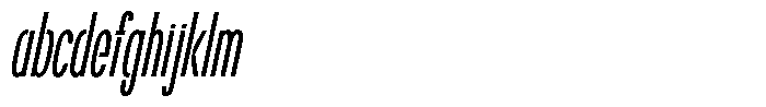 Navigable Extra Light Nr Italic FONT