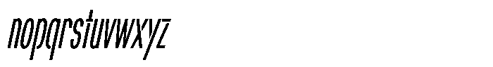 Navigable Extra Light Nr Italic Font LOWERCASE