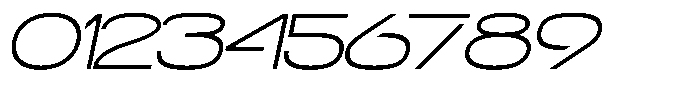 Navigable Extra Light Wd Italic Font OTHER CHARS