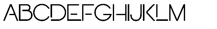 Navigable Extra Light Font UPPERCASE