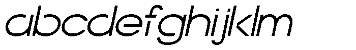 Navigable Light Ex Italic FONT