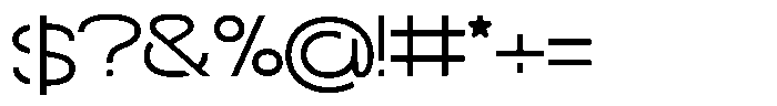 Navigable Light Ex Font OTHER CHARS