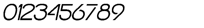 Navigable Light Italic Font OTHER CHARS