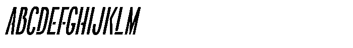 Navigable Light Nr Italic Font UPPERCASE