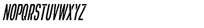 Navigable Light Nr Italic Font UPPERCASE