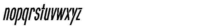 Navigable Light Nr Italic Font LOWERCASE